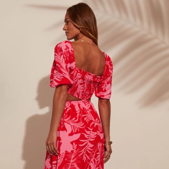 Vici Collection - Cut Out Dress - Like new - worn 1X - see last pic 4 details - Picture 3 of 4